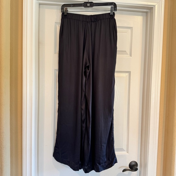 ABLE Drapey Wide Leg Black Pullon Pants Womens XS (Fits a Small) Relaxed Viscose - Picture 4 of 14
